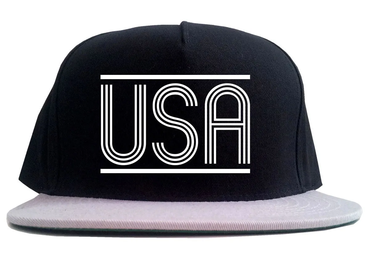 USA America Fall15 2 Tone Snapback Hat