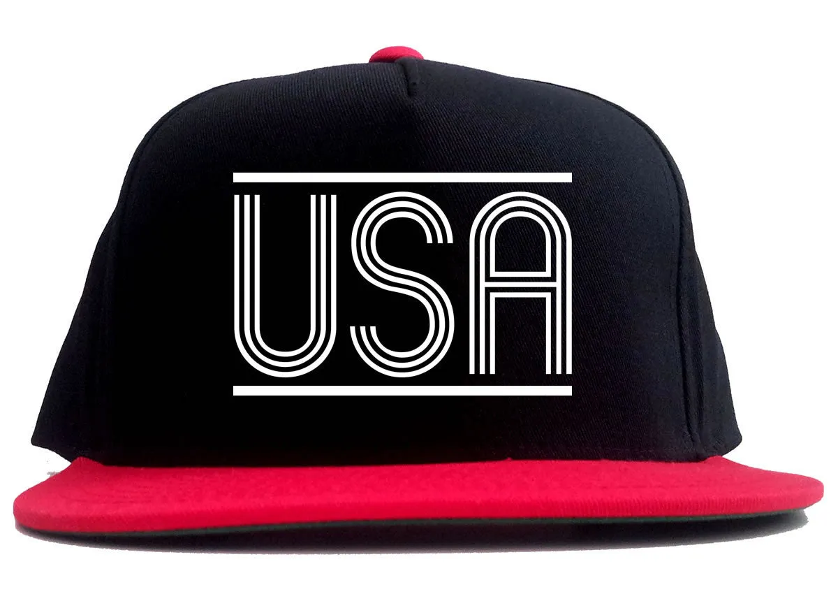 USA America Fall15 2 Tone Snapback Hat