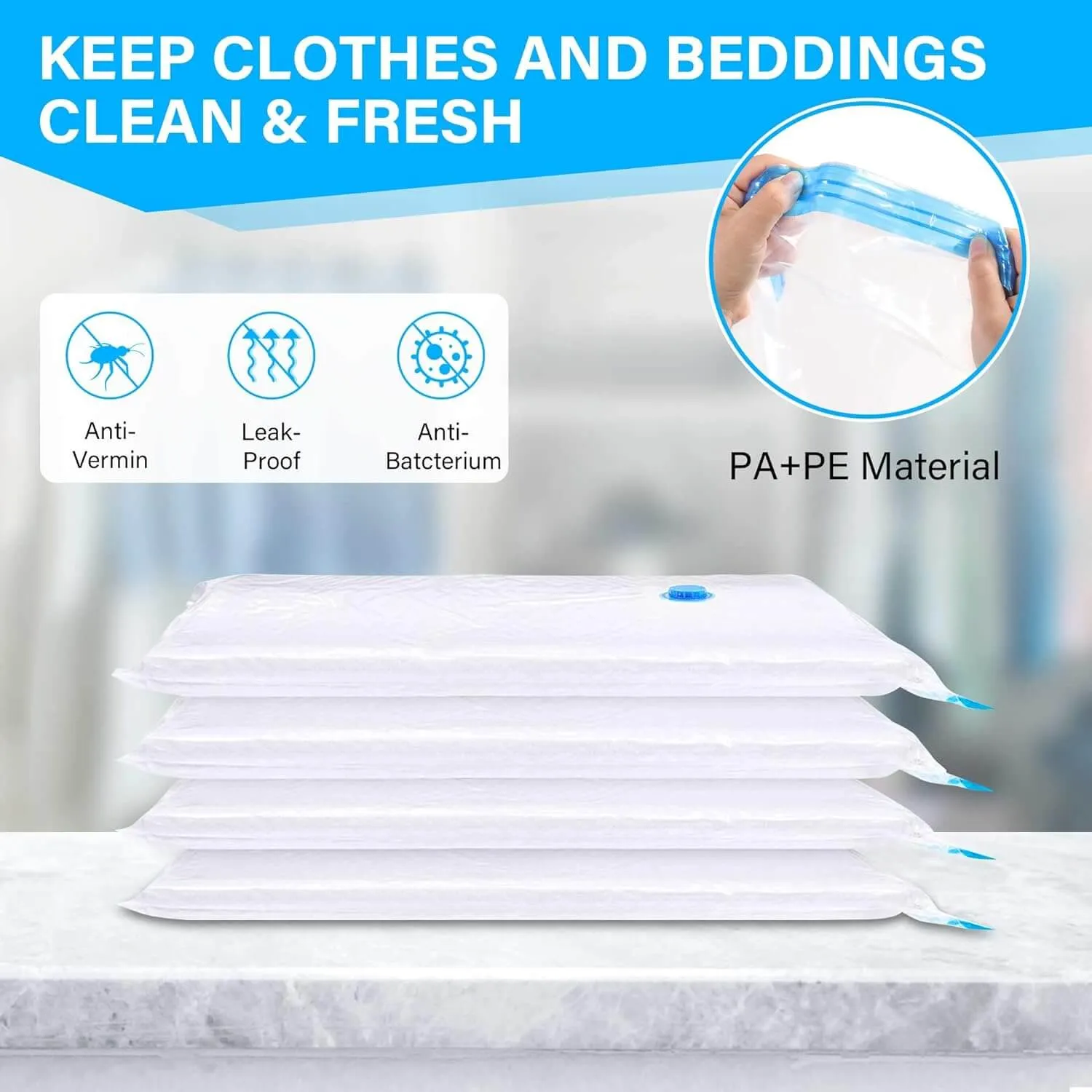 Vacuum Storage Bags (11 Pieces Set)