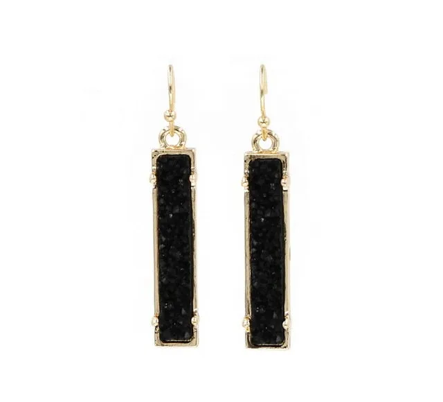 Vertical Bar Drop Earrings For Women