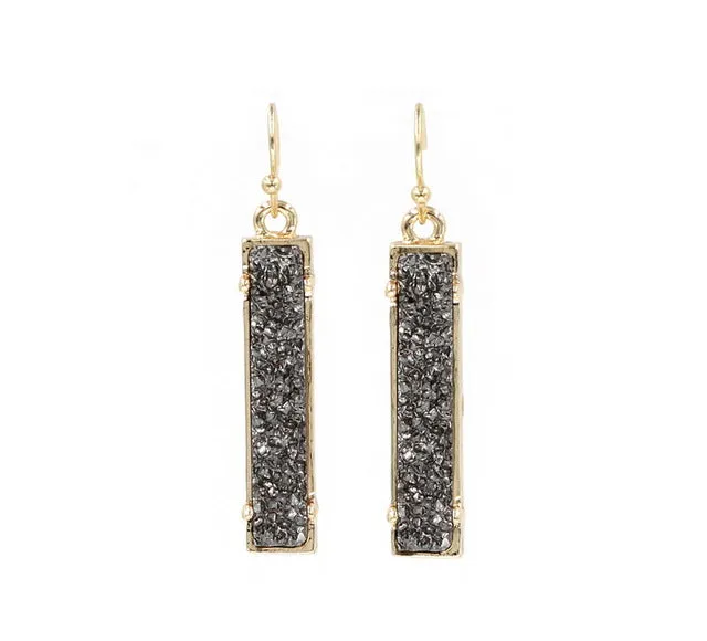 Vertical Bar Drop Earrings For Women