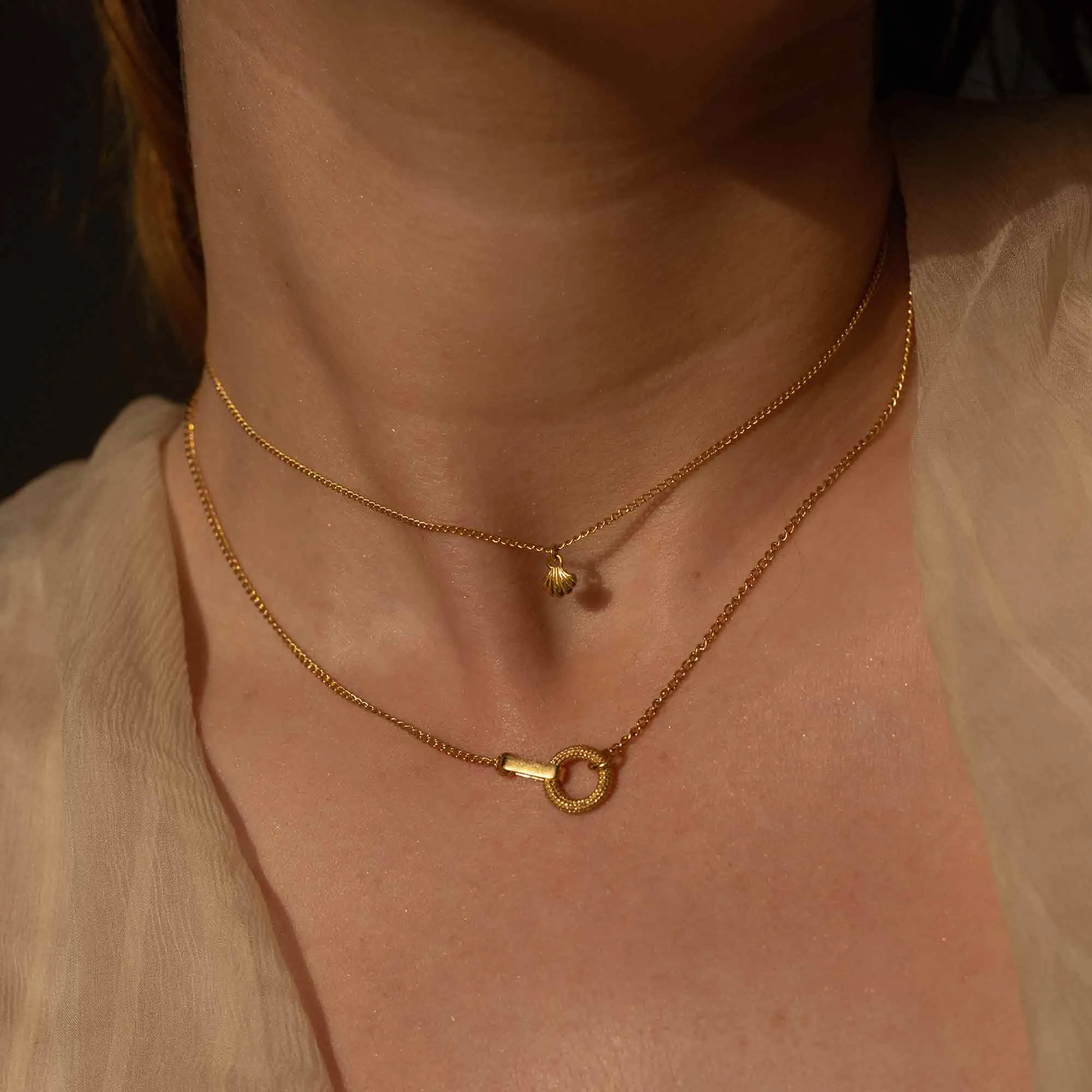 Wing Tiny Shell Necklace